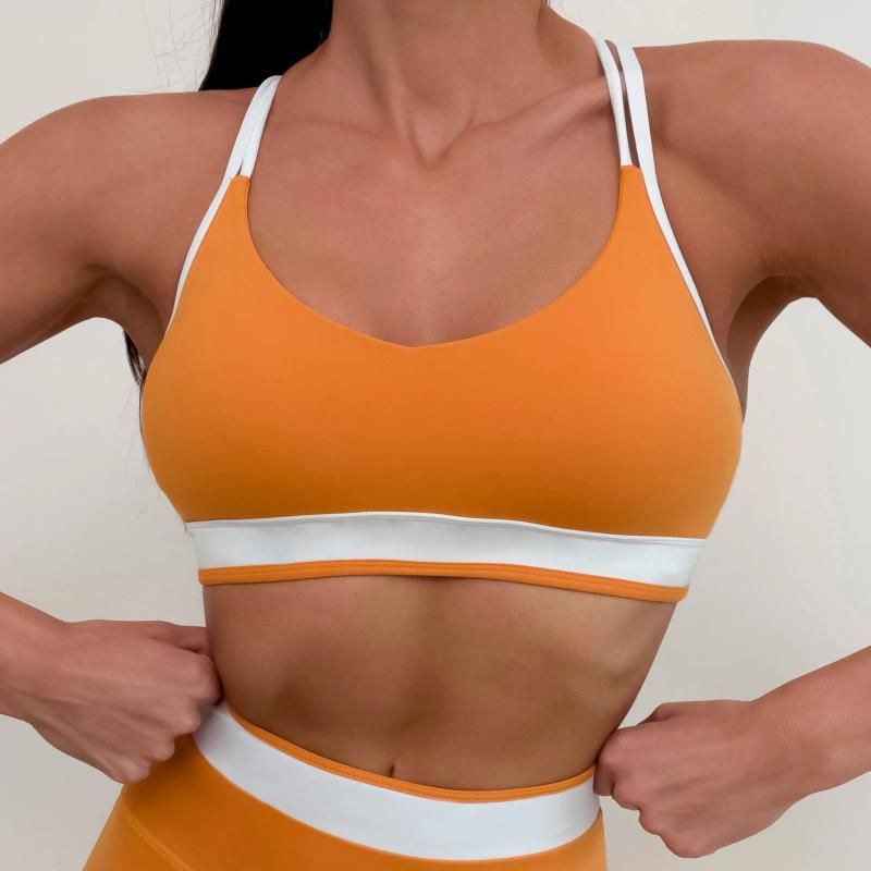 Orange bra