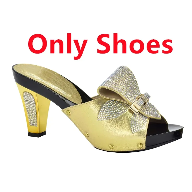 Gold Only Shoes