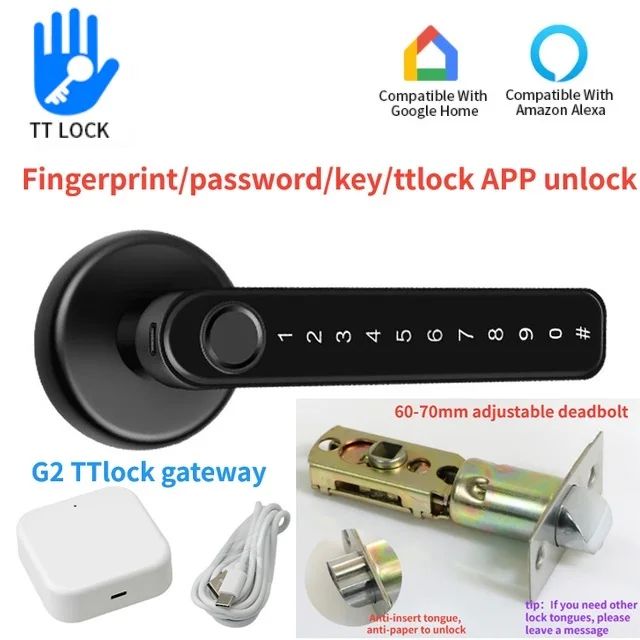 ttlocklock b hub-60-70mm調整可能