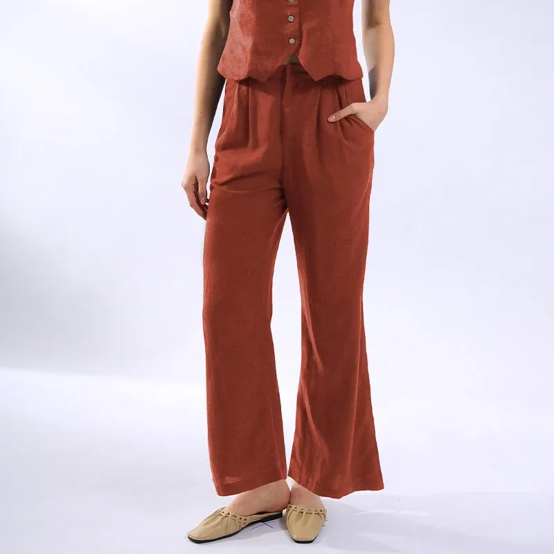 Rust red  pant