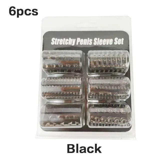 6pcs ( Black )