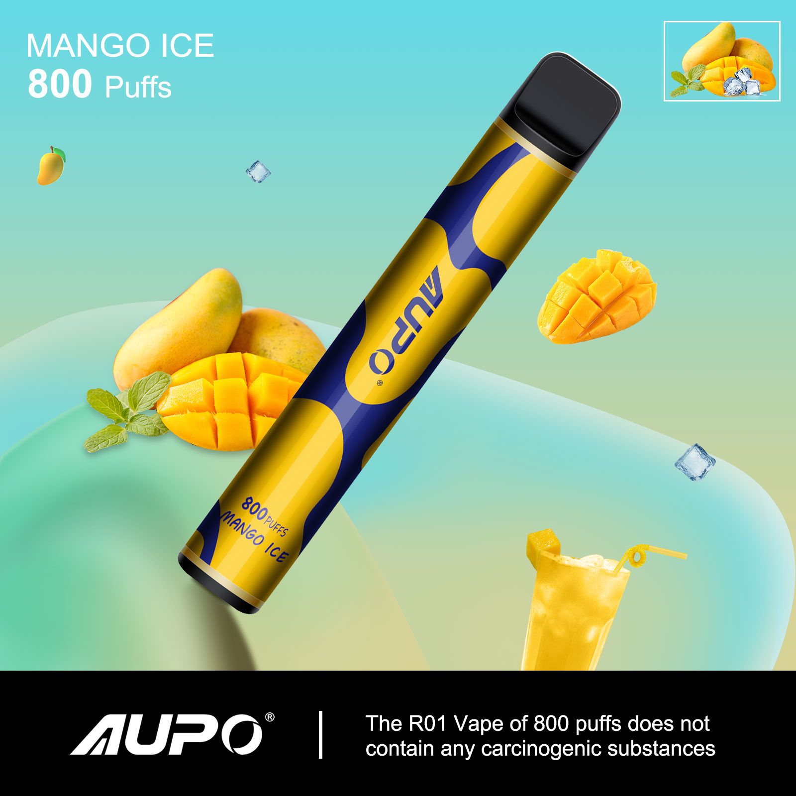 Glace à la mangue