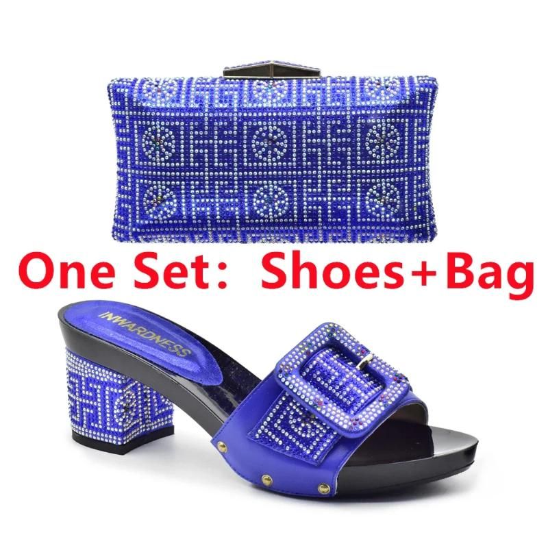 Blue Shoes and Bag