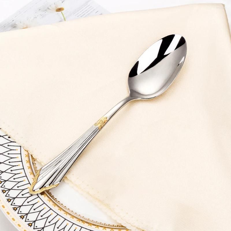 Gilded Dinner Spoon