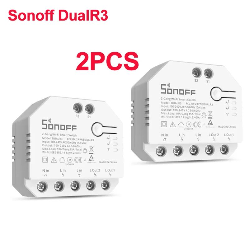 Sonoff DualR3 2PCS