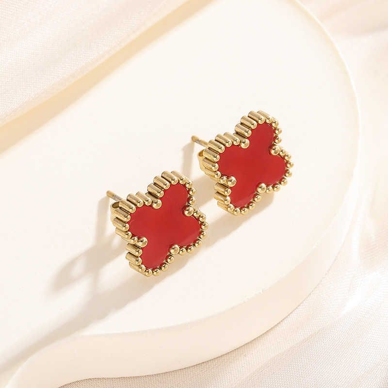 18k Golden Red Shell-18k