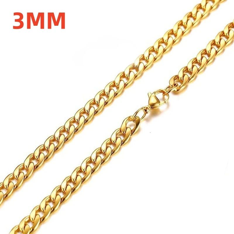 3mm goud-50cm