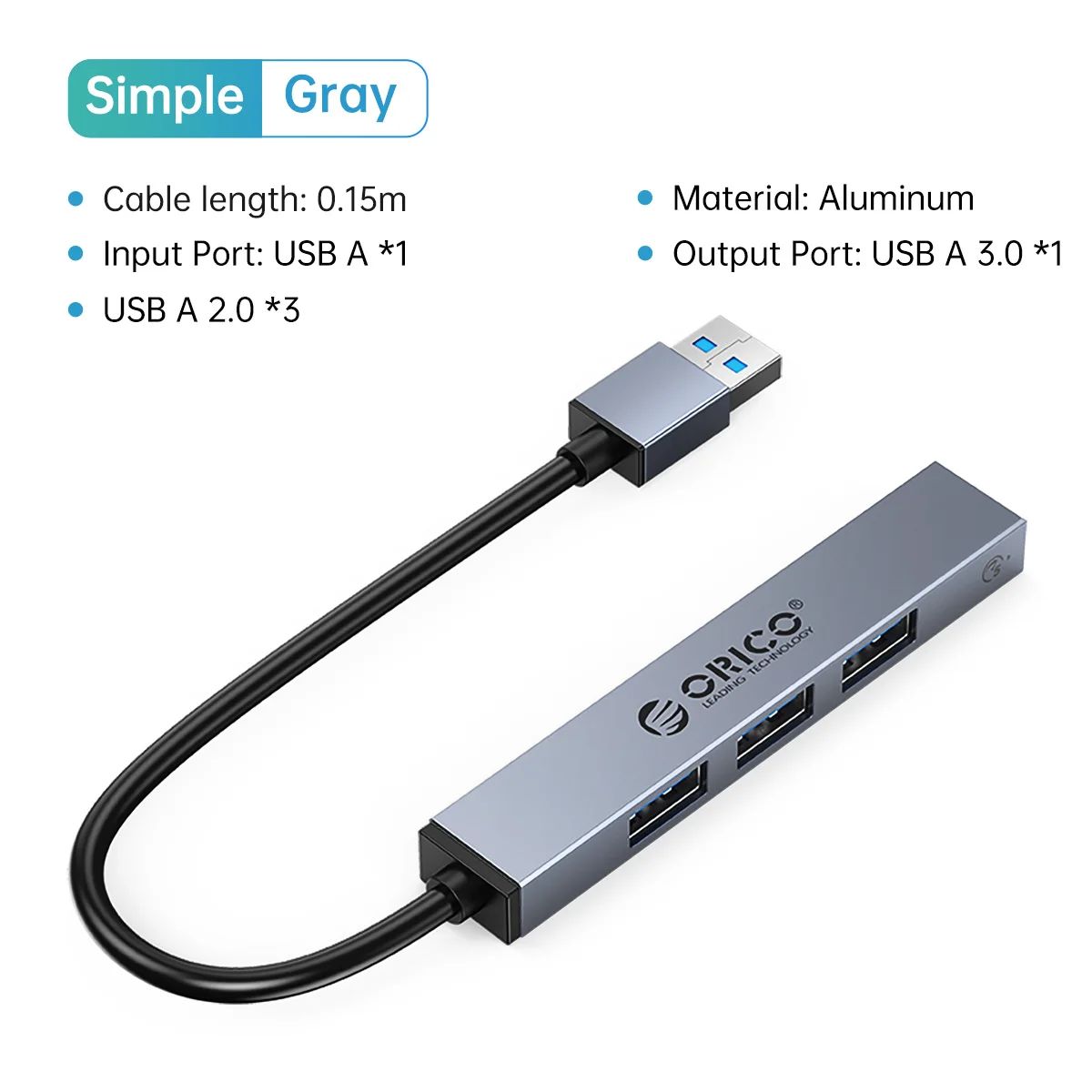 色：USB A Simple USB3.0