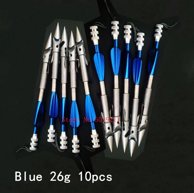 Color:10pcs 26g blue