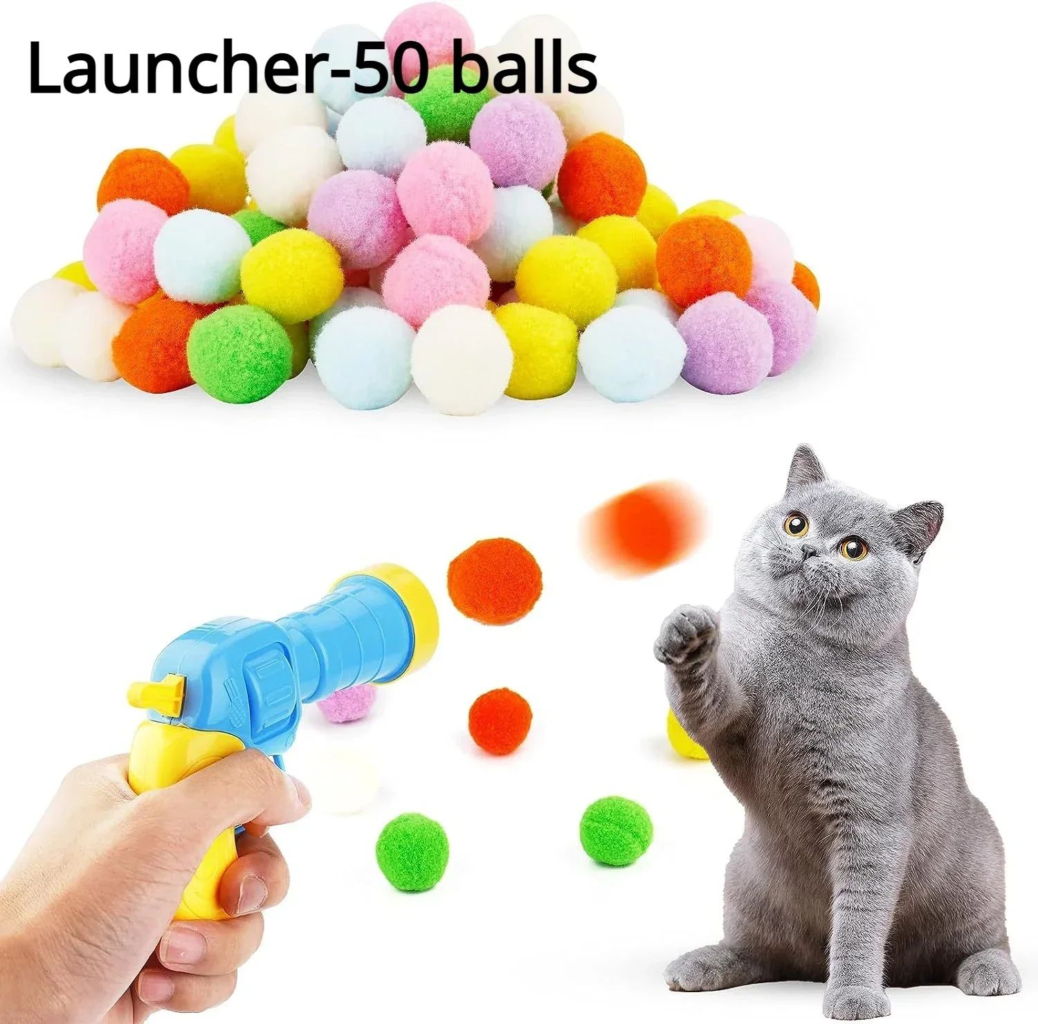 Color:Launcher-50 balls