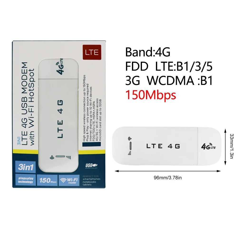 Color:4G 150Mbps A