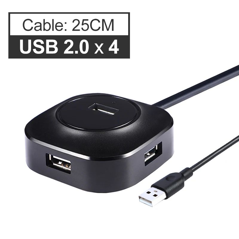 Färg: USB 2.0 -kabel 25 cm