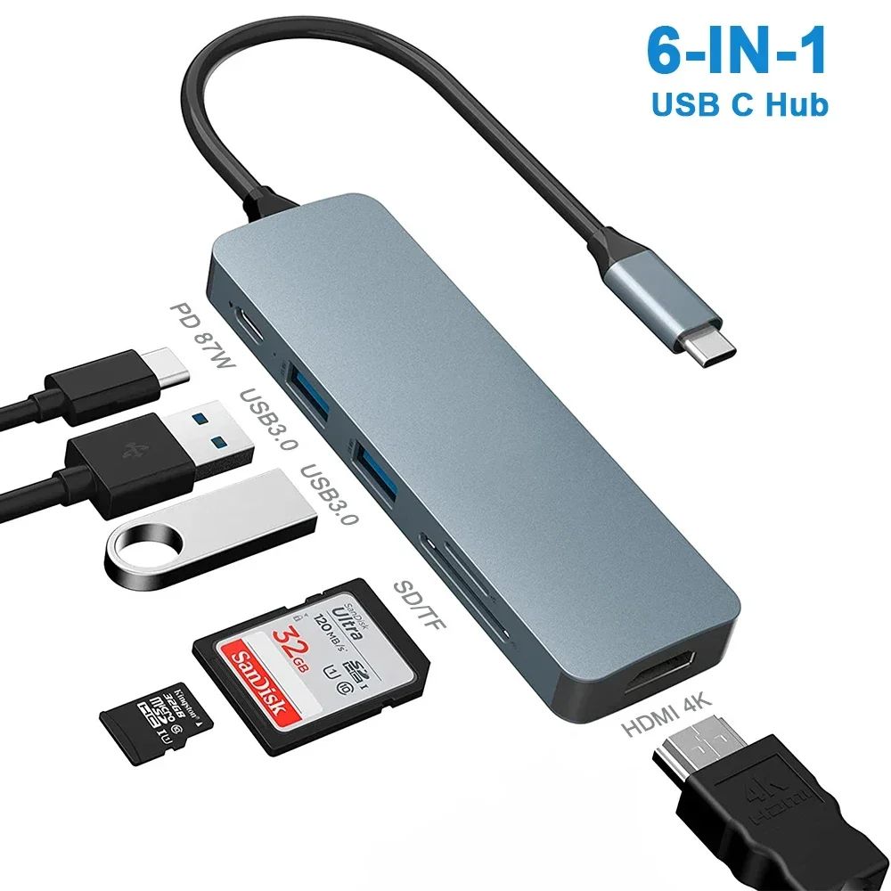 Color:6 IN 1 HDMI model