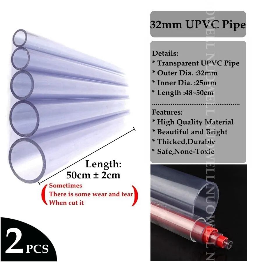 50cm(20Inch)-2pcs 32mm Pipe