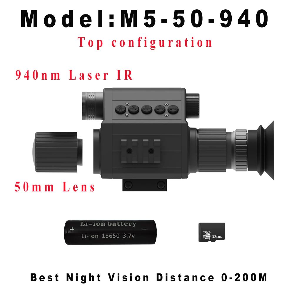 Color:M5-50-940nm-32G-B