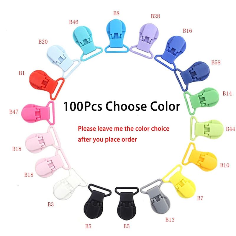 100pcs choisissent couleur