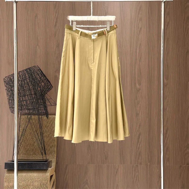 Earth Yellow Half Skirt