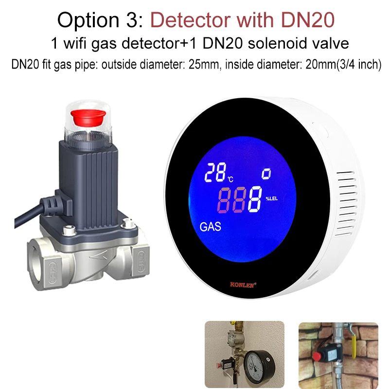 Color:Detector with DN20