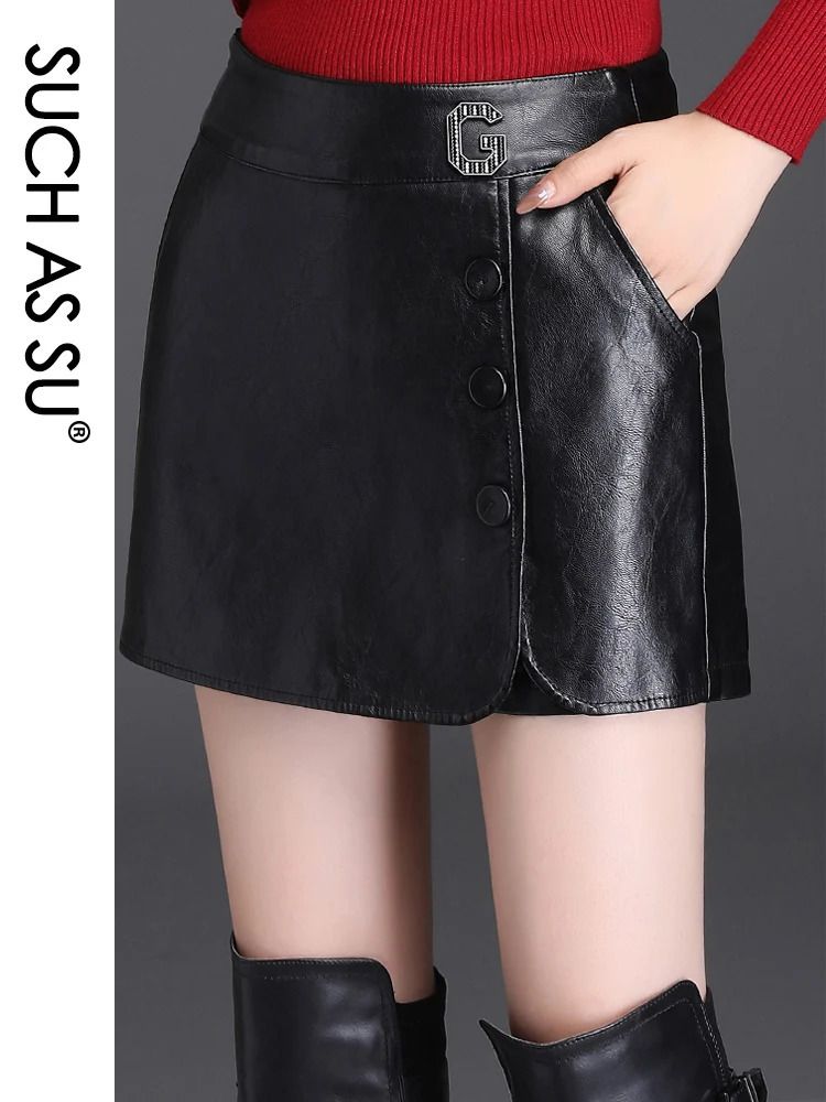 Black Shorts Skirts
