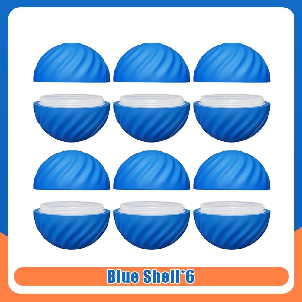 Kleur: 6 blauwe schaal