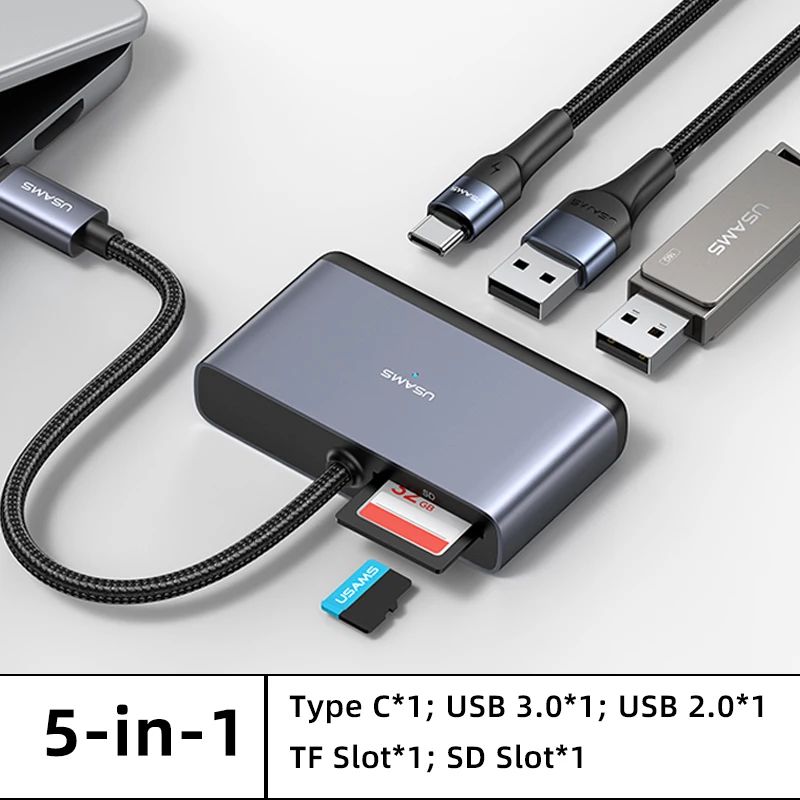 Color:5in1 USB C Hub