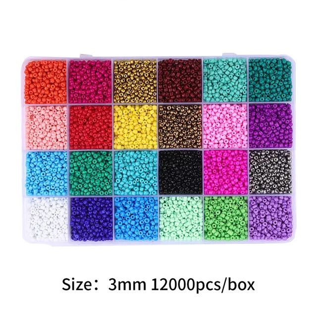 Couleur métallique: 3 mm 12000pcs