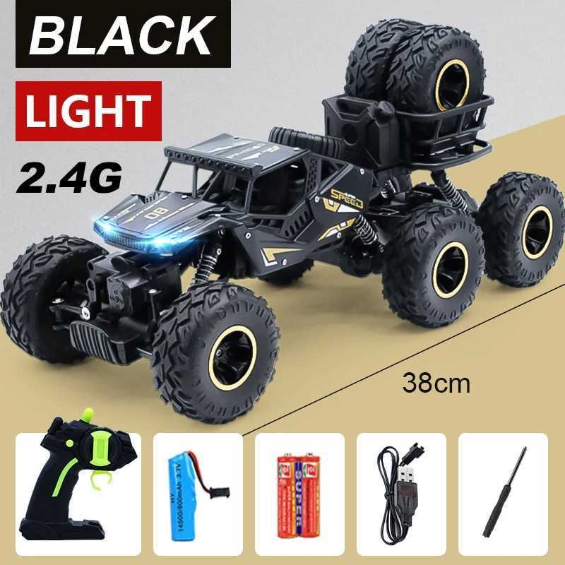 6-wheel Drive Black