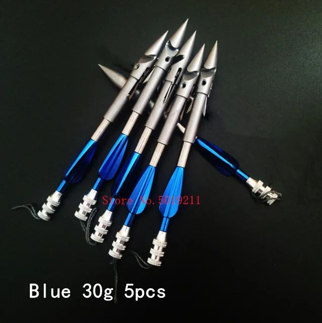 Color:5pcs 30g blue