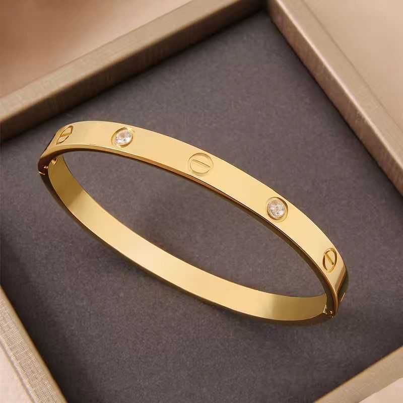 Bracelet de diamant kajia classique - or-