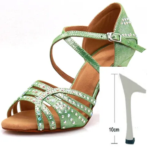 Green  heel 10cm