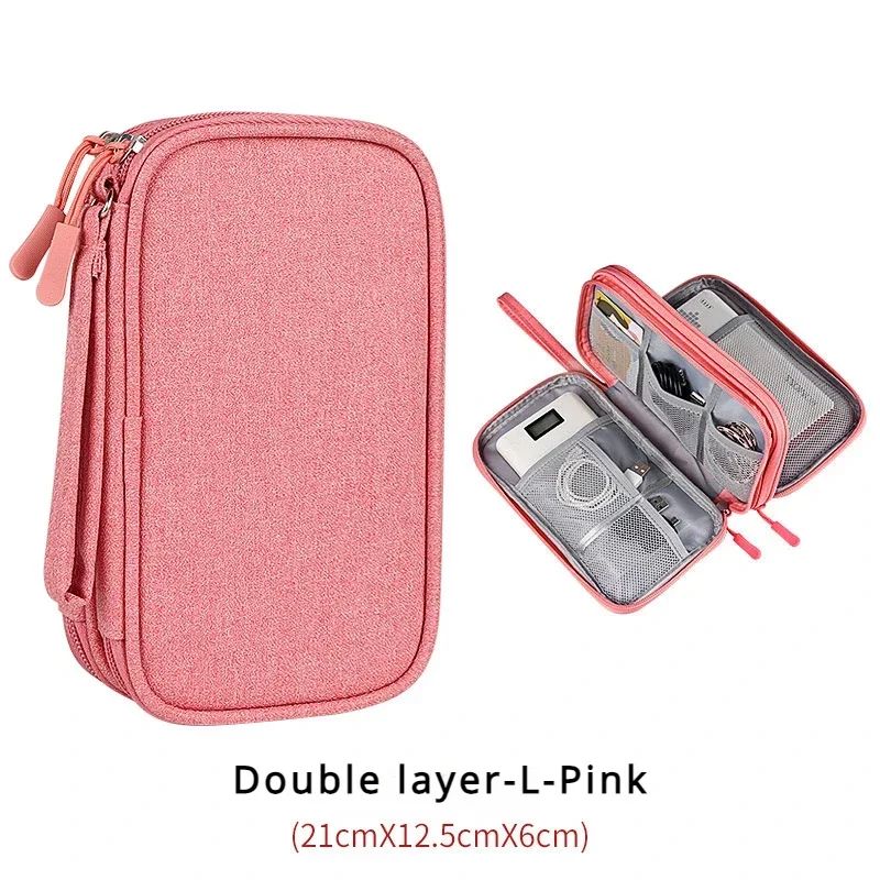 Size:1pcsColor:Double layer-L-Pink