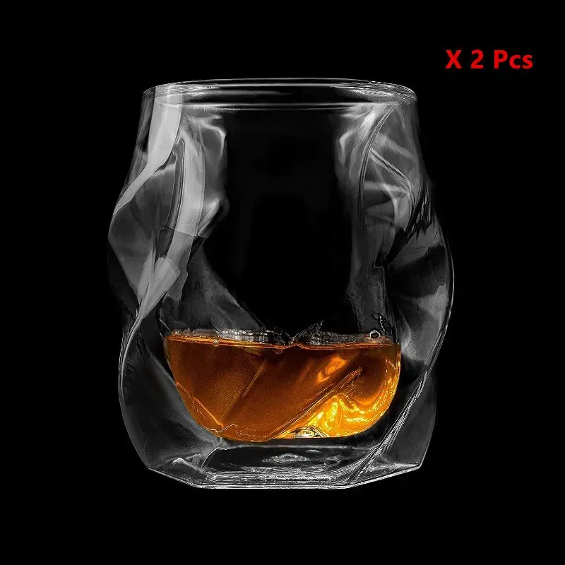 180ml 2 Pcs Whisky Snifter