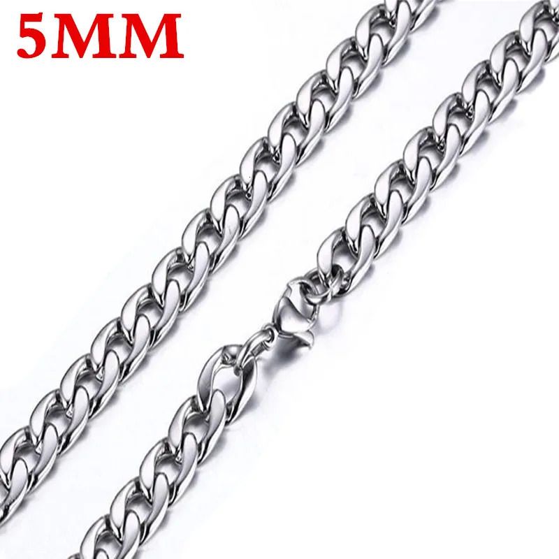 5mm zilver-60cm