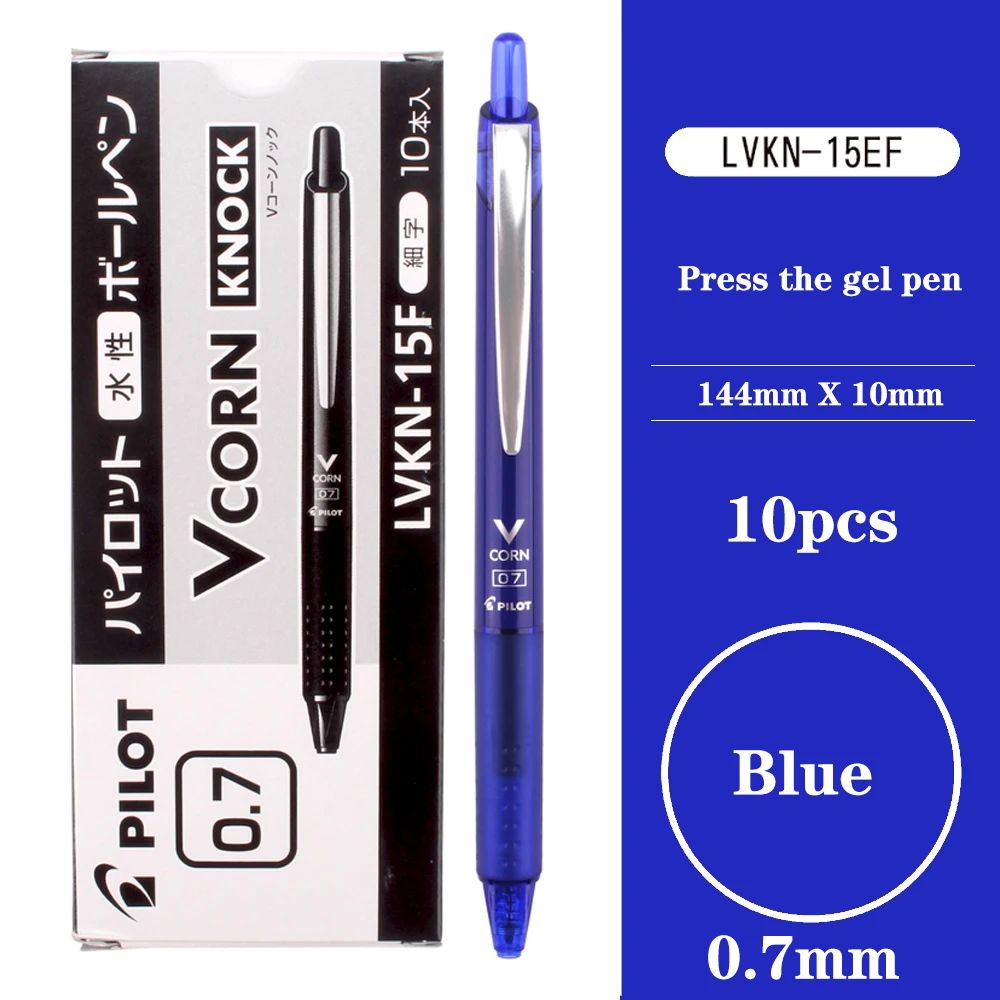 Kleur: 0,7 mm Blue10pcs