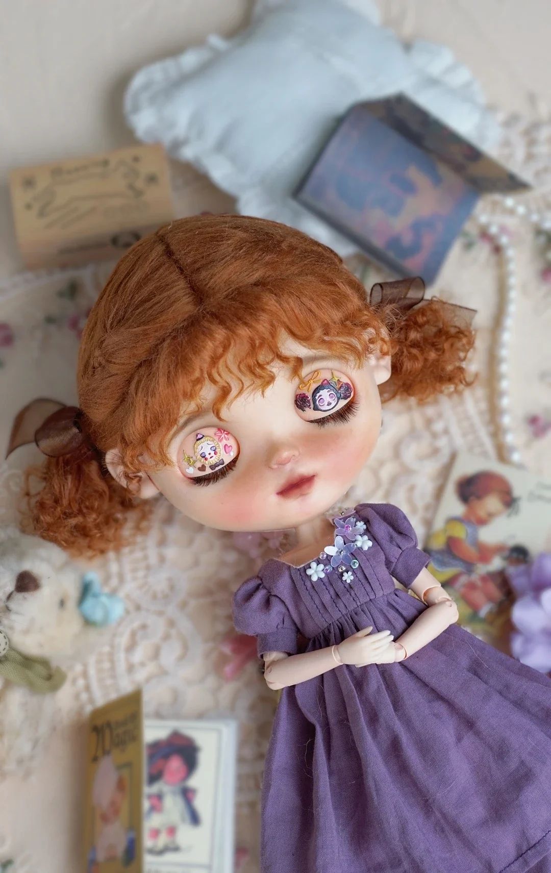 色：写真85サイズとして：Qbaby Blythe