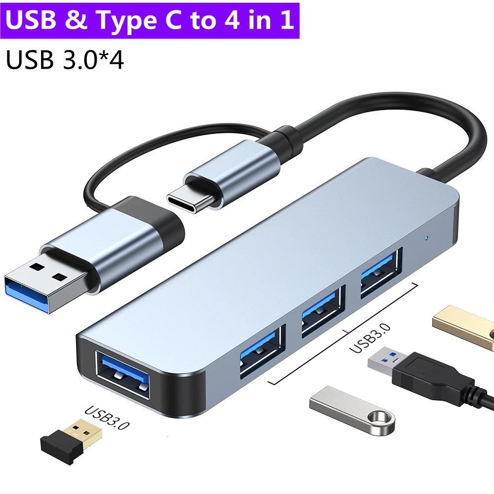 Color: USB Tipo C 4in1 Pro
