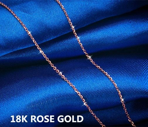 Kolor klejnotu: 18K Rose Goldlength: 60 cm