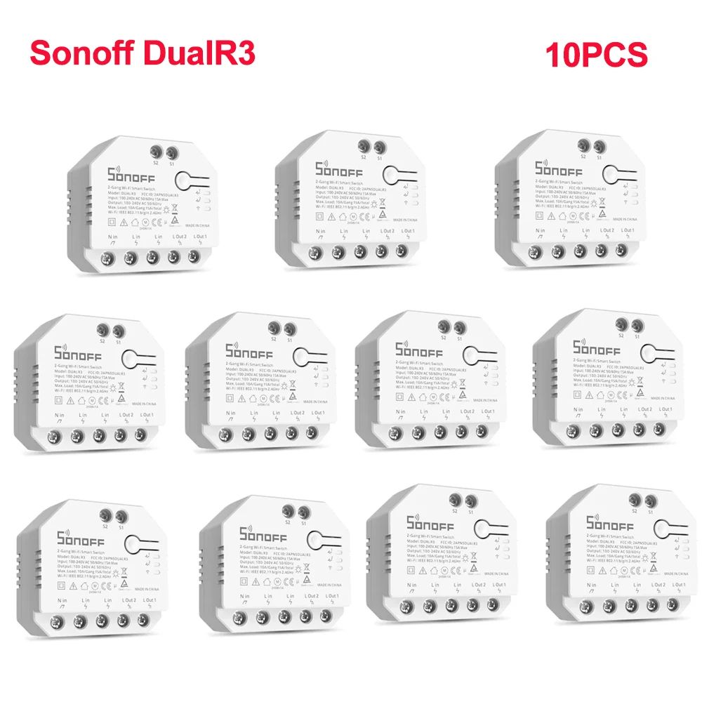 Sonoff DualR3 10PCS