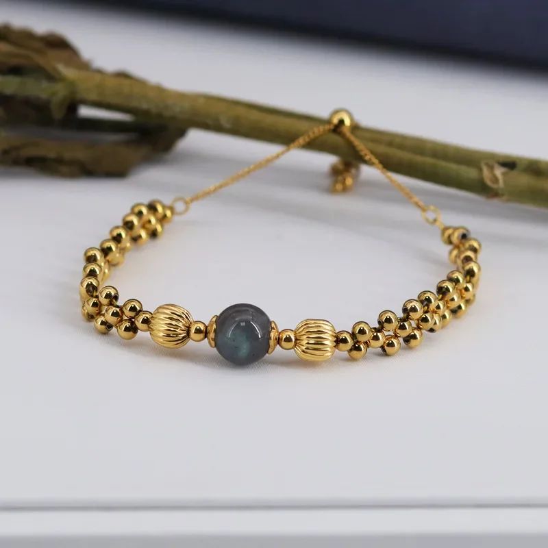 Metal Color:Moonstone Bracelet