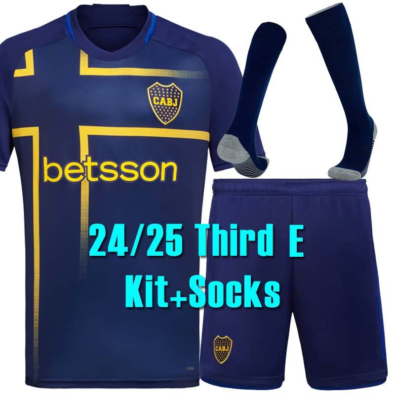 Boca 24 25 third kit+socks