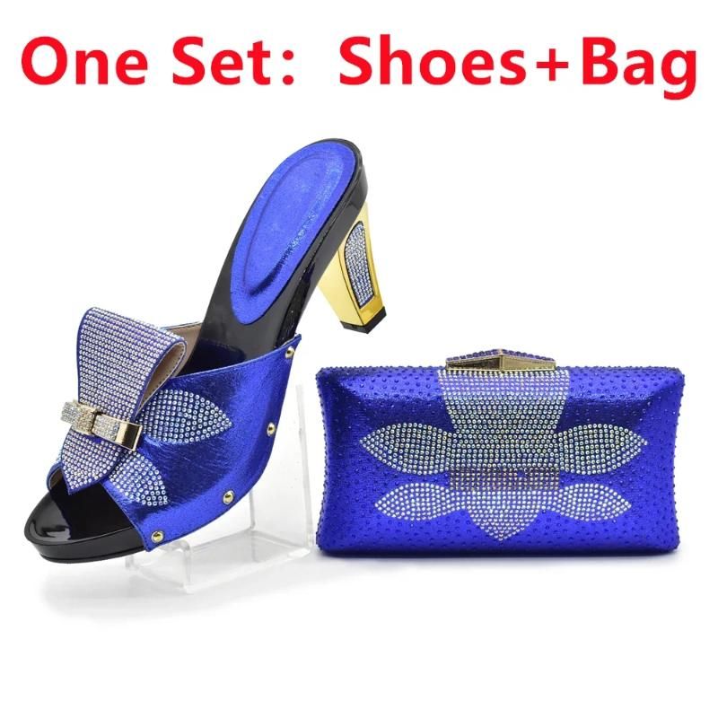 Blue Shoes and Bag