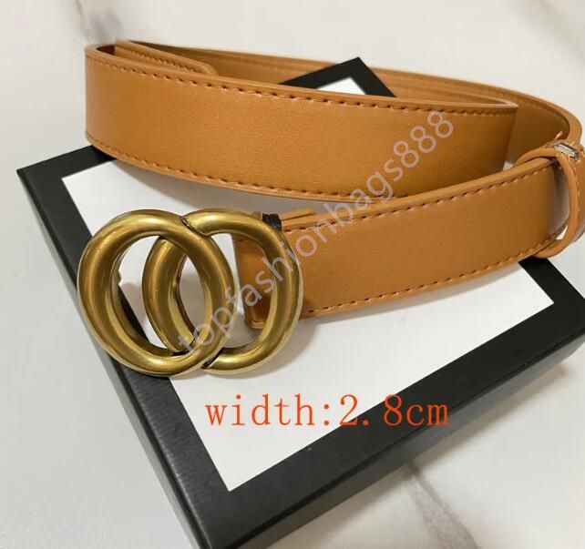 10-Width 2.8cm orange + bronze buckle