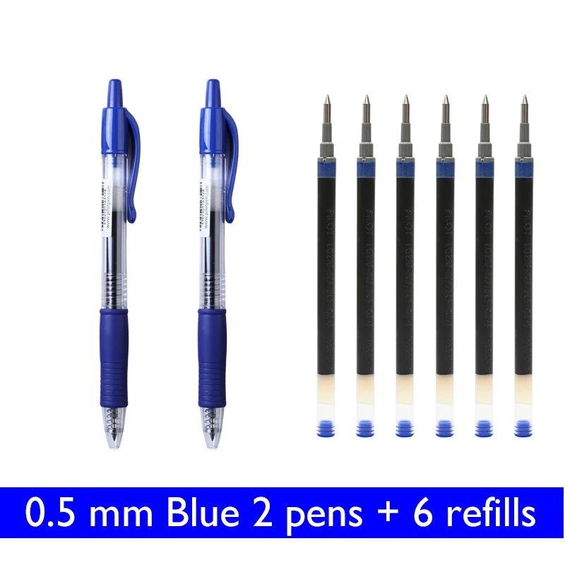 Cor: azul 2 caneta 6 refil
