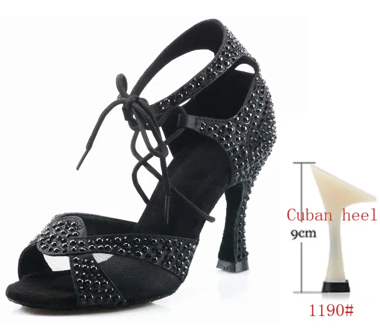 Black heel 9CM