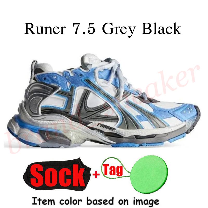 B14 35-46 Runer 7.5 Grey Black