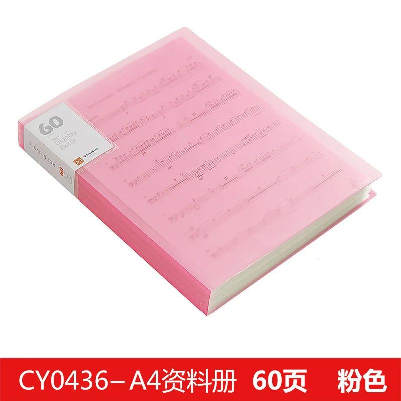 A4 Pink 60 pages
