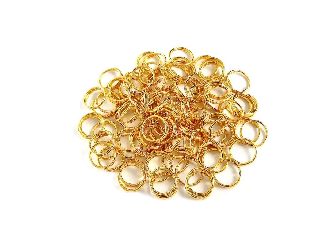 Color:gold platedItem Diameter:8mm