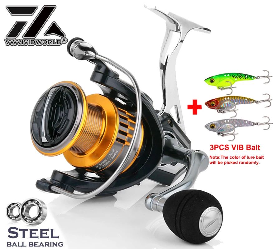 Color:Reel and 3 VIBSize:3000 Series