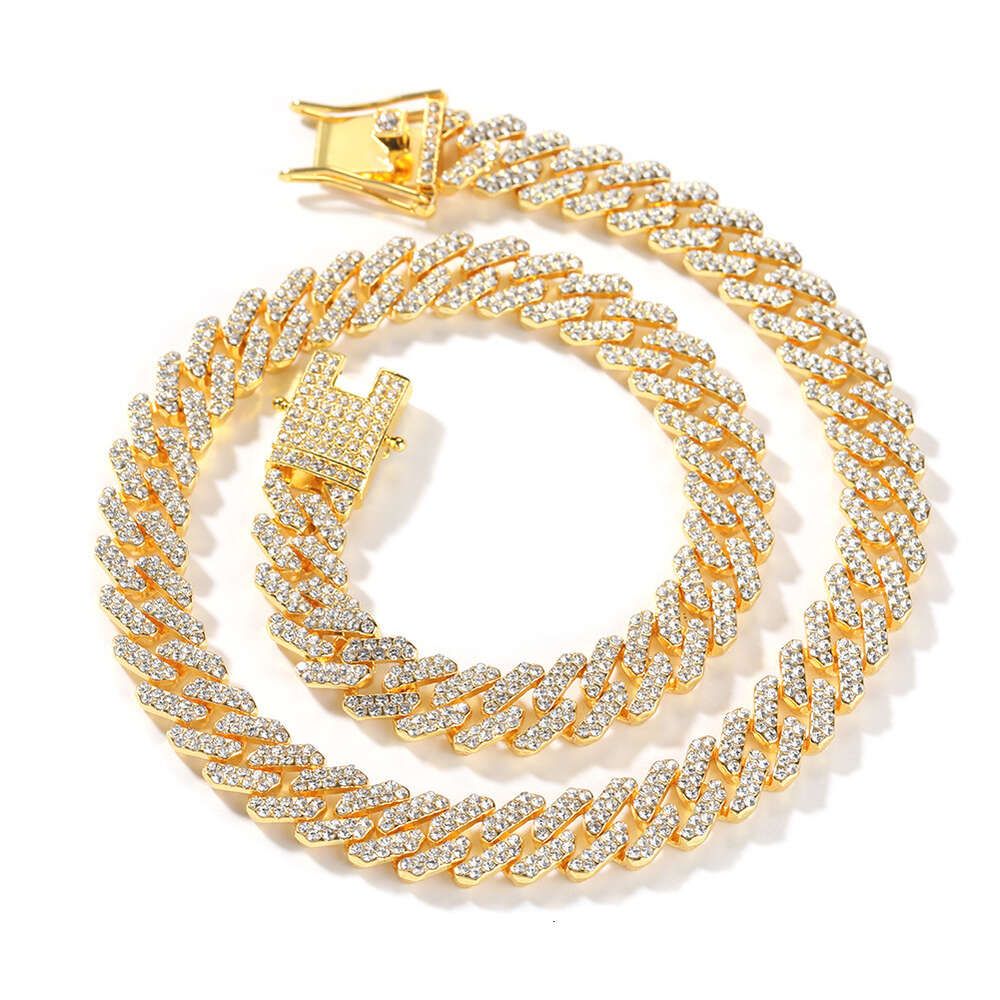 Collier d'or 14 mm -16 po (41 cm)