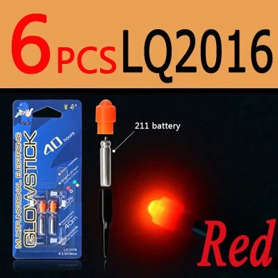 6PCS LQ2016 Red